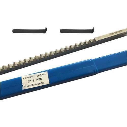 Keyway Broach Set C Type C1-5 C1-6 C1-8 Broaches Cutting Tool CNC Machinine tool sets Knife
