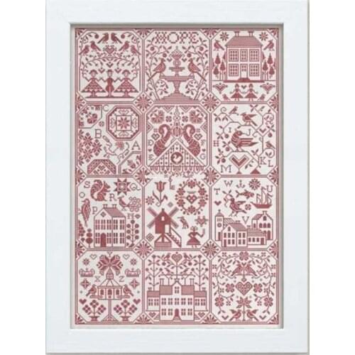 Happy Homeland Counted Cross Stitch 11CT 14CT 18CT Cross Stitch Kits Embroidery Needlework Sets