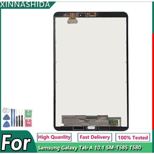 New LCD For Samsung Galaxy Tab A SM-T580 SM-T585 T580 T585 LCD Display Touch Screen Digitizer Assembly
