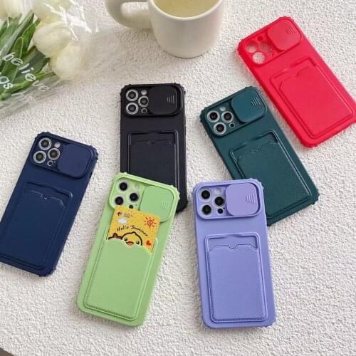 Pure color mobile phone case is suitable for HuaweihonorY7APSMART-2021protective shell card package integrated silicone anti-fal