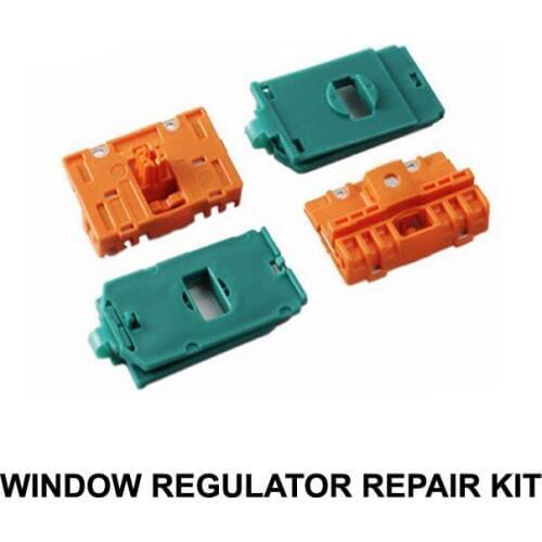 CAR WINDOW FOR AUDI A6 4B C5 WINDOW REGULATOR REPAIR CLIPS with METAL SLIDER FRONT RIGHT 97-06