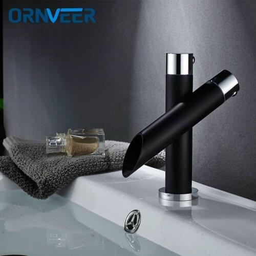 ORNVEER Black Bath Faucets