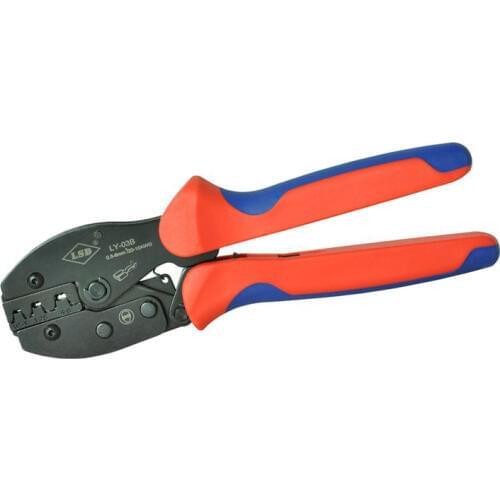LY-03B Hand Crimping tools for crimping non-insulated open plug-type connector 17-12AWG Electrical Ratchet Pliers crimper