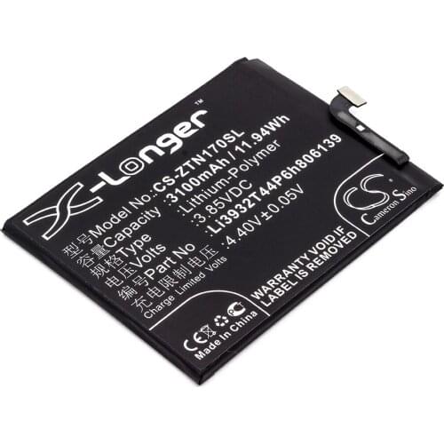 Cameron Sino Mobile SmartPhone Replacement Li-Polymer Battery 3100mAh For Li3932T44P6h806139 Philips Nubia Z17 Free Tools