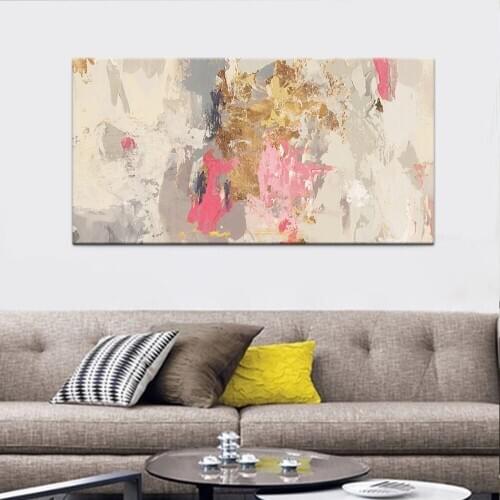 Modern Abstract Gold foil Canvas Art Paintings For Living Room Bedroom Posters And Prints Wall Poster Home Decor