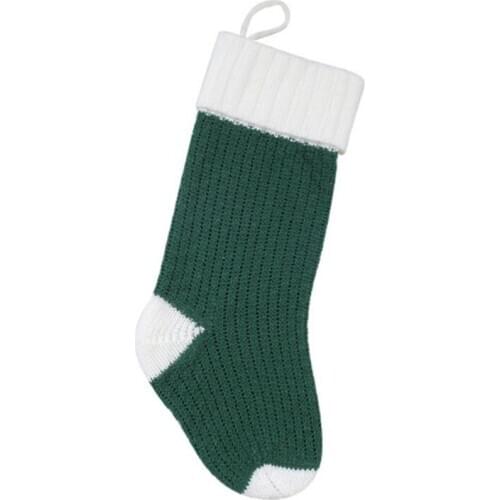 Christmas Stockings Large Size Cable Knit Knitted Xmas Rustic Personalized Stocking Decorations for Family Holiday Season Decor