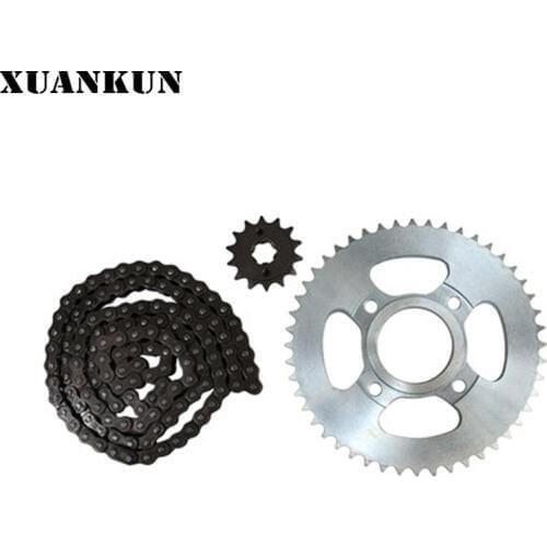 XUANKUN Motorcycle LF150-10S / KPR150 Sets of Chain Combinations