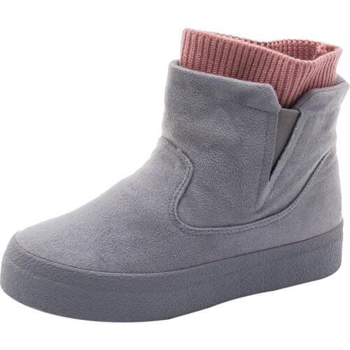 Snow Boots Plus Velvet Thick Non-slip Boots Female 2019 New Winter Students Tide Cotton Women Short Boots