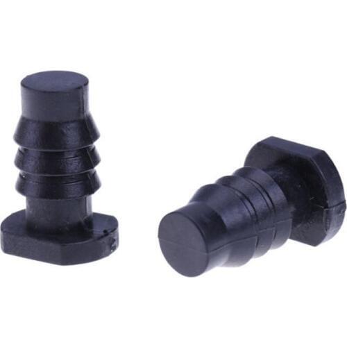 10PCS Garden Hose 8mm Connector Plastic Hose Irrigation Fastener Plug Controller Shunt