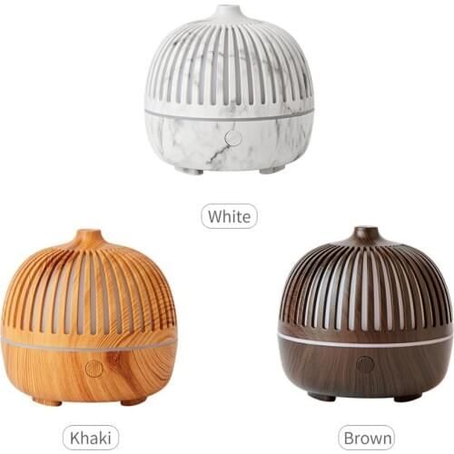 180mL Essential Oil Diffuser Mist Humidifier Diffuser 7 Color Lights Quiet Auto-Shut Off Humidifier USB Powered Cool Desktop