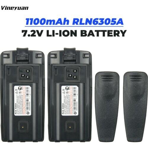 2X Substituted Battery for Motorola Two-Way Radio A10, A12, CP110, EP150