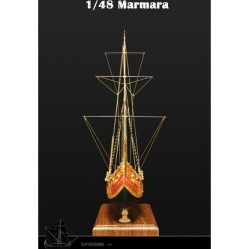 Free shipping Classical Turkey Marmara Trade Boat sailboat model Ottoman bosphorus strait coast trade ships