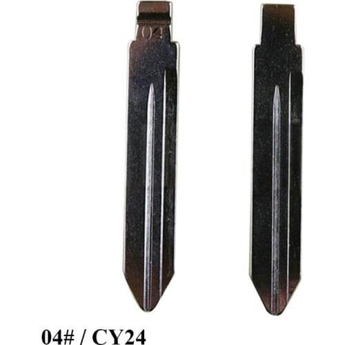 CY24 04# VVDI Xhorse / KEY DIY/ JMD Handybaby remote key blade with middle slot