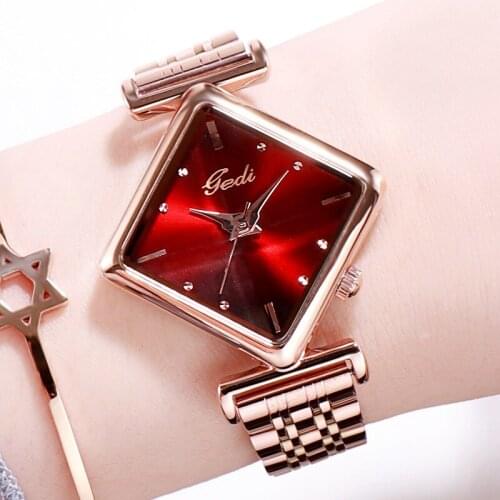Dance Jockey Ladies Watch With Leather Strap
