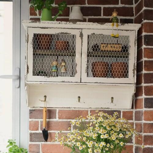 Wooden window frame wall hanging wall decoration window home background photography props wedding party home photo decoration