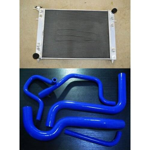 Aluminum Radiator & Silicone Hose For HOLDEN Commodore VS V6 3.8L AT/MT New Performance