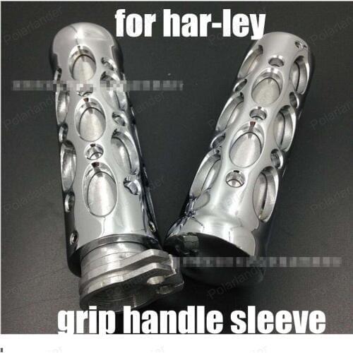 Motorcycle conversion modified metalhandle to turn the handle gripcover sleeve black for Har-ley