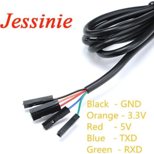 CH340 Module CH340G USB to TTL Module Serial Port Upgrade Download Cable RGB Indicator 5 Line Output 3.3V 5V