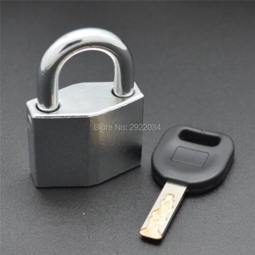 RayLock pack of 7 rhombus shape silver color security cylinder padlock for wooden metal door