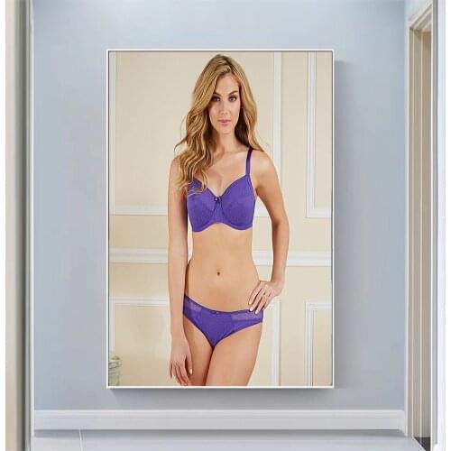 Silk Cloth Wall Poster Erin Alice Art Home Decoration Gift