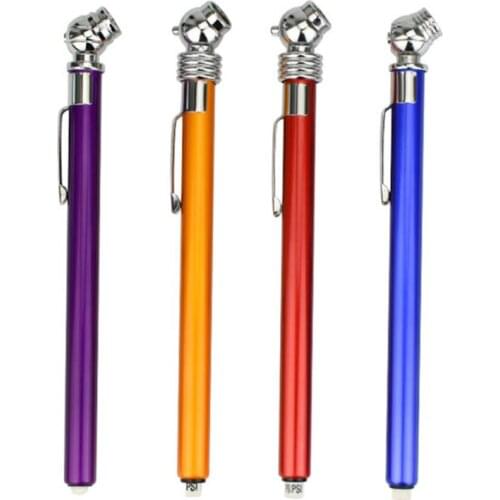 Portable Tire Presure Guage Pen Mini Durable Pressure Gauge Pen Shape Emergency Use Tire/Tyre air pressure Test Meter