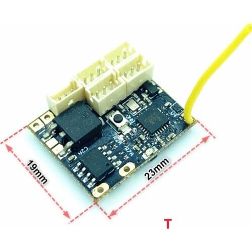 FLYSKY Noble NB4 AFHDS3 Micro 4CH Receiver Integrated 2S6ABi-directional Burshed ESC