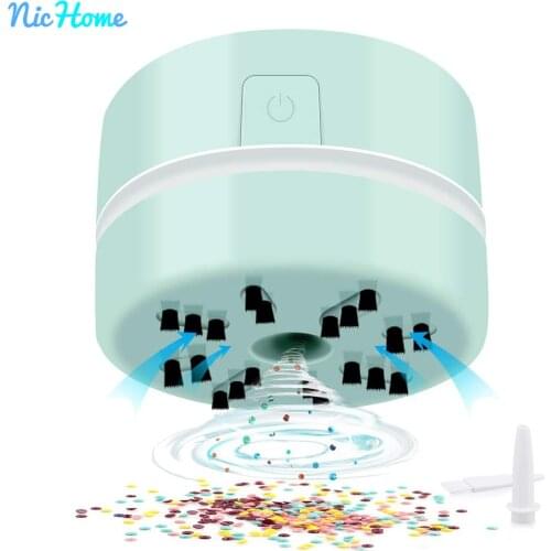 NicHome Hand-Held Vacuum Cleaner for Diamonds Beads Diamond Painting Accessories Tools