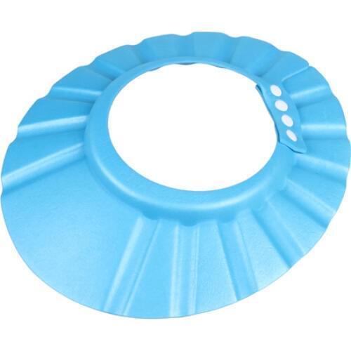 EVA foam Adjustable Baby Shower Cap 34-45cm Adjust Child Kids Bath Shower Cap Hat Hair Shield Shampoo Shower Bath Protect