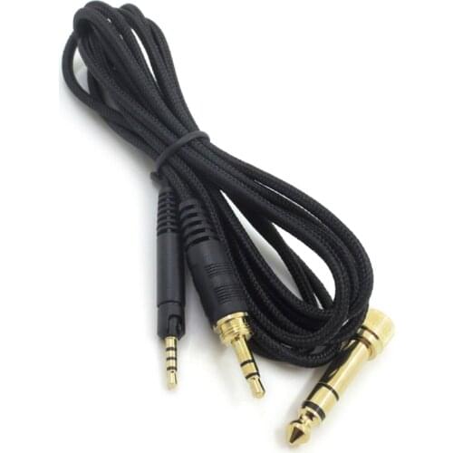 Replacement Earphone Cable for sennheiser- HD598 HD599 HD569 Headset Audios Cord A0NB