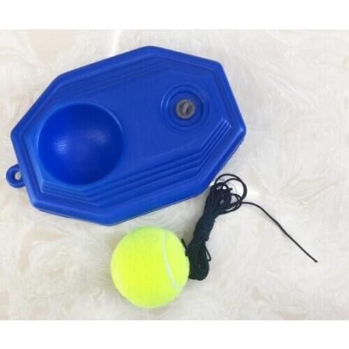 Heavy Duty Tennis Training Aids Tool With Elastic Rope Ball Practice Self-Duty Rebound Tennis Trainer Partner Sparring Device