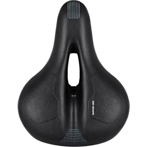 WHEEL UP Bike Seat Comfortable Bicycle Saddle Thick Breathable Damping Seat with Shock Absorbing Rubber Balls
