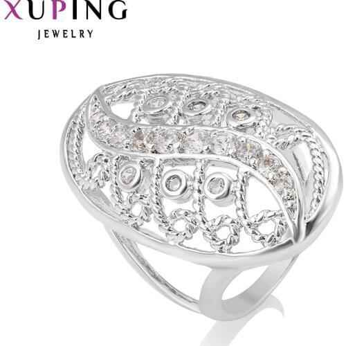 Xuping Fashion Ring Large Area Women Wedding Wholesale Special Design Charming Jewelry Christmas 13315