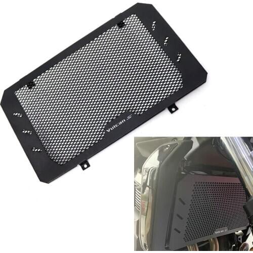 For Kawasaki VULCAN S VN650 EN650 VULCAN 650 15-2019 Motorcycle Engine Radiator Bezel Grille Protection Grill Guard Cover Black