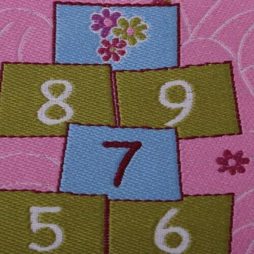 1/12 Dollhouse Miniature Rug Hopscotch Games Carpet Floor Covering Area Rug