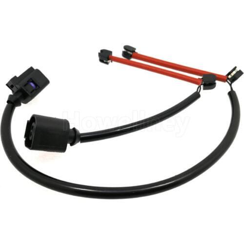2pcs Front Rear Brake Pad Wear Sensor For VW Touareg Audi Q7 Porsche Cayenne 2004-2010