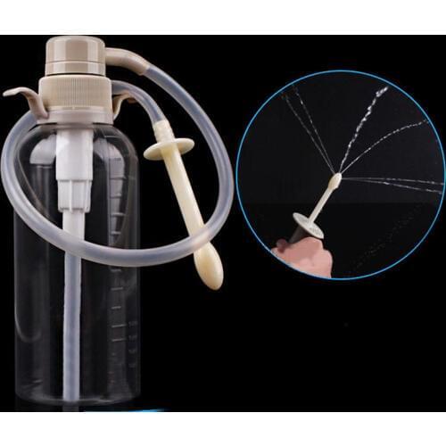 300ml Medical Vaginal Clearner Anal Enema Ass Anus Cleaning Syringe Washing Irrigator Clean Vagina Device Female Sex Products