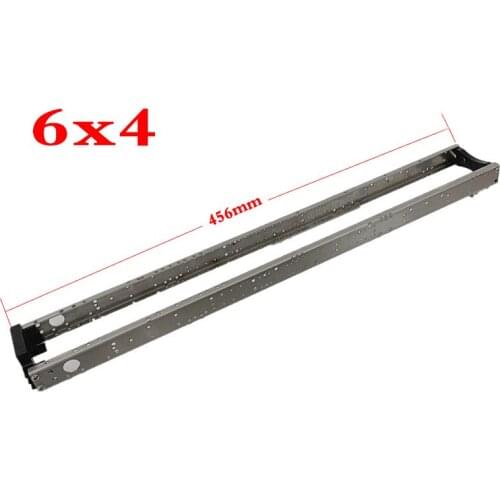6X4 Stainless Steel Metal Beam Upgrade for 1/14 Tamiya RC Truck Trailer Tipper Scania MAN Benz Actros Volvo Car DIY Parts