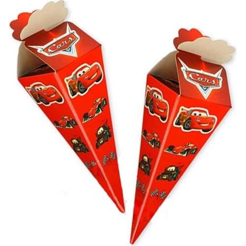 Cars Şeker Ve Lokum Külahı (50 Adet)