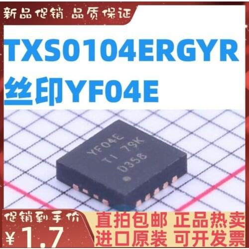 Free shipping TXS0104ERGYR YF04E TXS0104EPWR TXB0104PWR 10PCS