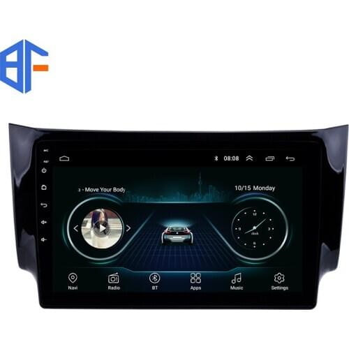 Bingfan FOR NISSAN SYLPHY 2012 2013-2016 10.1 Inch 2GB RAM 32GB ROM Bluetooth GPS WIFI Navigation System SWC Car Radio Stereo