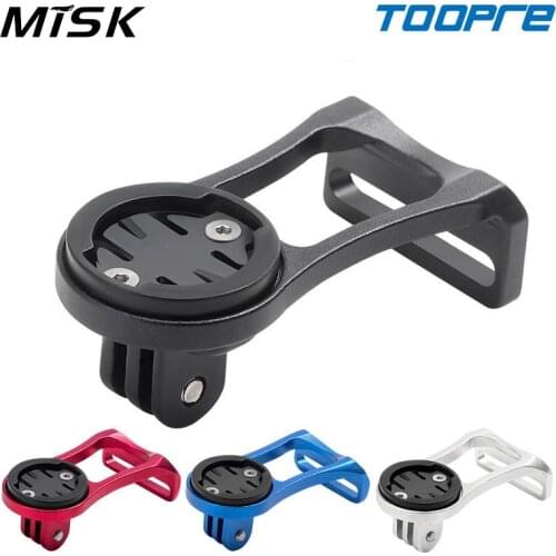 Aluminum Alloy Bicycle Road Bike Cycling Computer Mount Holder For Garmin Cateye Bryton Gopro Flashlight Holder One Handlebar