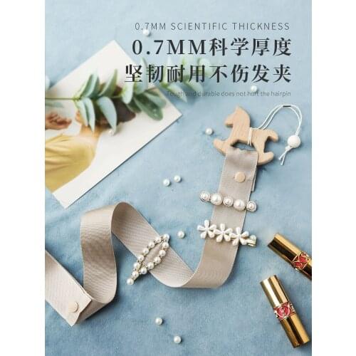 Children Hair Accessories Storage Belt Hair Clip Hairpin Headband Storage Belt Baby Rubber Band Hair Ring Rubber Band Headdress