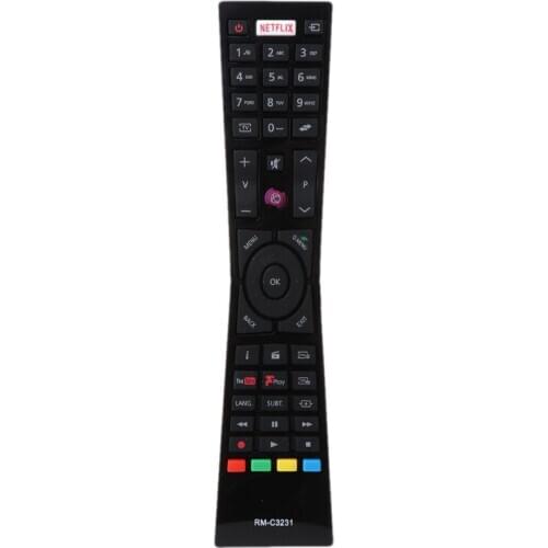 NEW RM-C3231 Remote Control Replacement suitable for JVC Smart 4K LED TV LT-32C670 LT-32C671 LT-43C860 LT-40C860 LT-43C862