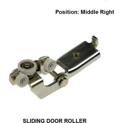 OE#2D1843336D FOR VW LT35 LT46 1995-2006 MIDDLE RIGHT SLIDING DOOR ROLLER GUIDE NEW