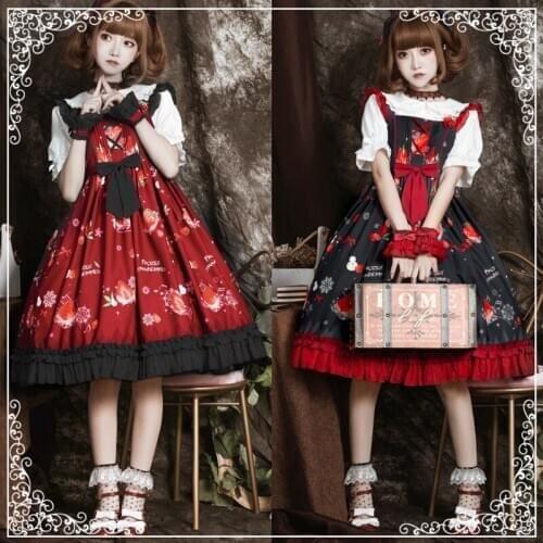 Princess lolita dress vintage lace bowknot peter pan collar high waist victorian dress kawaii girl gothic lolita op loli cosplay