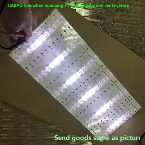 LED Backlight strip 6 lamp for Haier 49"TV FD4951A-LU G49Y LED49D6-03(A) 30349006203