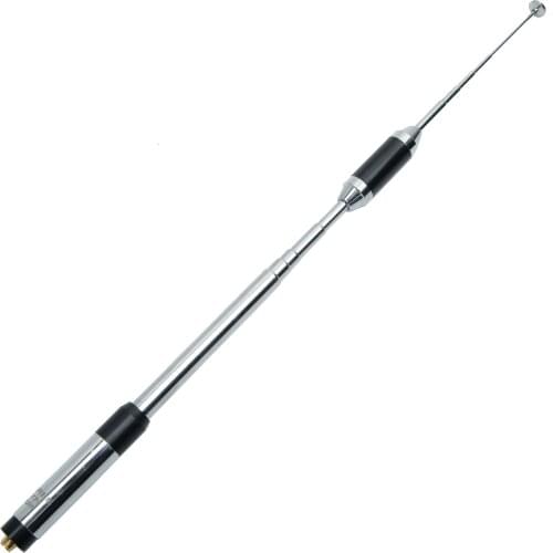 ABBREE AR-770 Telescopic SMA-Female Connector VHF UHF 144/430MHz Dual Band Antenna For Baofeng UV-5R UV-82 TYT Walkie Talkie