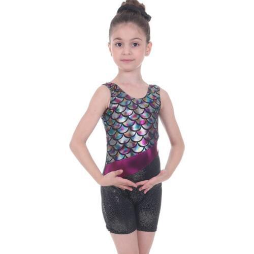 New Sleeveless Gilding Girls Gymnastics Leotard Unitards Bodysuit Teens&Toddler Ballet Dance Suits Dance