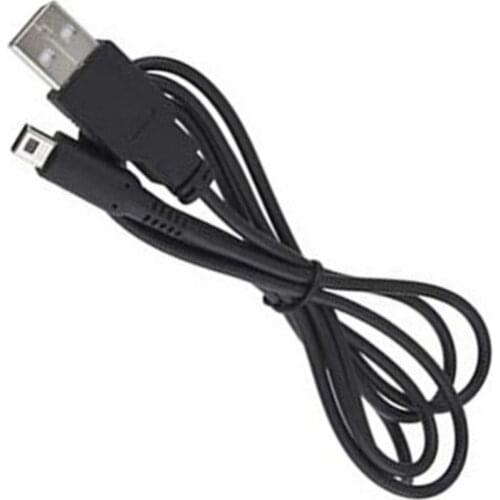 1M Playing Games USB Power Charger Data Cable Cord for Nintendos 3DS/DSI/DSXL Easy To Carry Lightweight Charge Cables