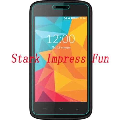 Smartphone Tempered Glass for Stark Impress Fun 9H Explosion-proof Protective Film Screen Protector cover phone